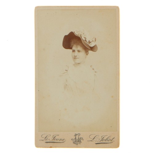 Carte de Visite Fotografo Le Jeune