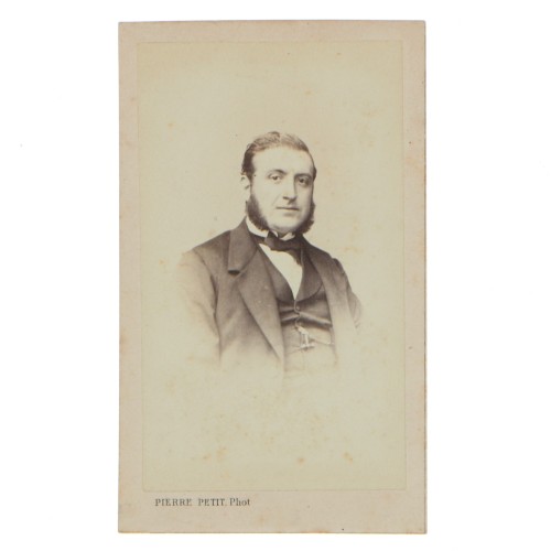Carte de Visite Fotografo Pierre Petit