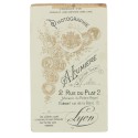 Carte de Visite Fotografo A.Lumiere