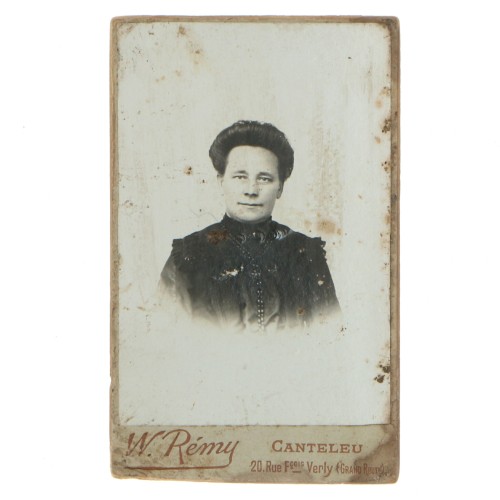 Carte de Visite Fotografo W.Remy