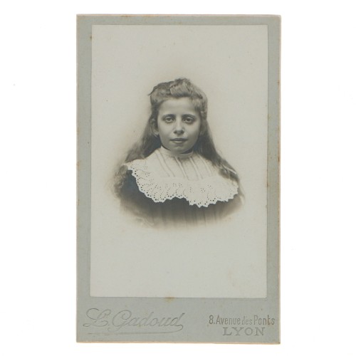 Carte de Visite Fotografo L.Gadoud