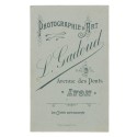 Carte de Visite Fotografo L.Gadoud