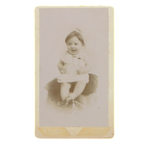 Carte de Visite Fotografo G.Verger