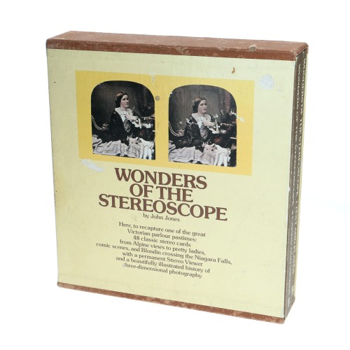 Dual stereo viewer book and stereographs Post 48