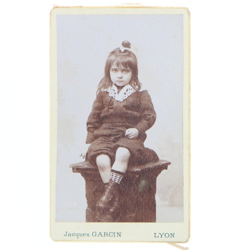 Carte de Visite Fotografo Jacques Garcin