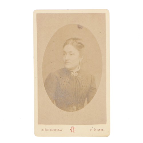 Carte de Visite Fotografo Rousseau