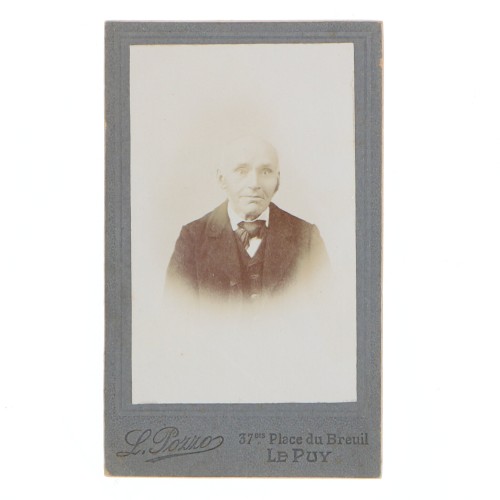 Carte de Visite Fotografo L.Pozzo