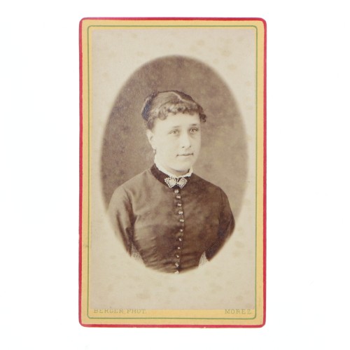 Carte de Visite Fotografo Berger