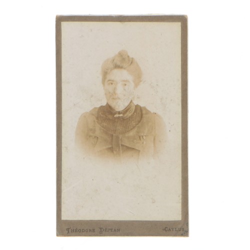 Carte de Visite Fotografo Theodore Dejean