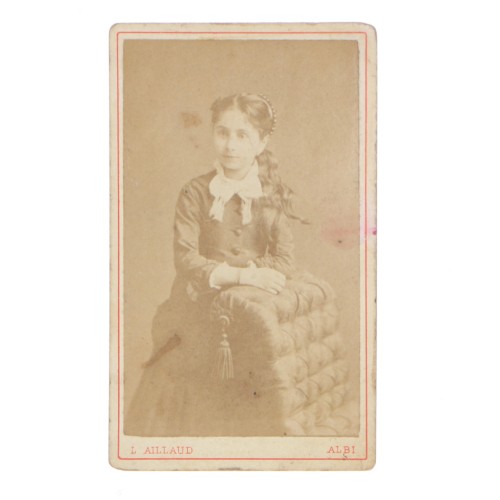 Carte de Visite Fotografo Aillaud