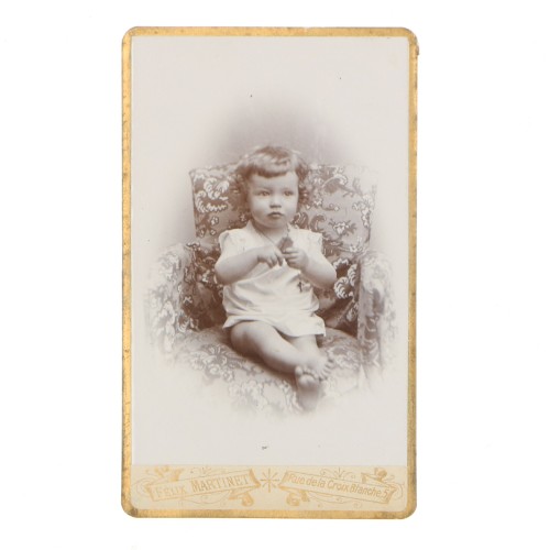 Carte de Visite Fotografo Felix Martinet