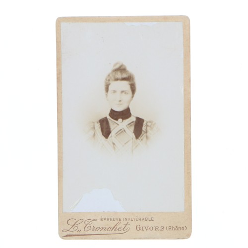 Carte de Visite Fotografo L.Cronehet