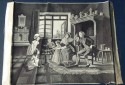 Gravure de soie du XIXe siècle