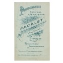 Carte de Visite Fotografo Pacalet