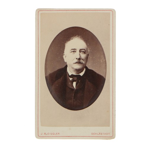 Carte de Visite Fotografo J.B.Ziegler