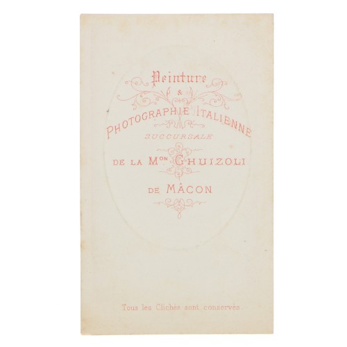 Carte de Visite Fotografo Ghuizoli