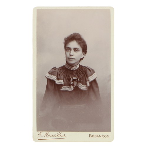 Carte de Visite Fotografo E.Mauvillier