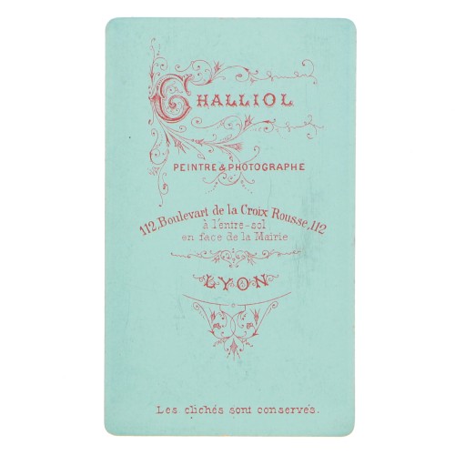 Carte de Visite Fotografo Challiol