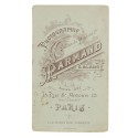 Carte de Visite Fotografo Marmand