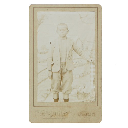 Carte de Visite Fotografo C.Gratiolet