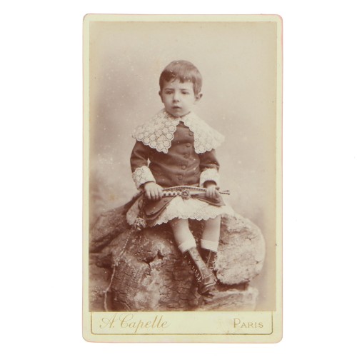 Carte de Visite Fotografo A.Capelle