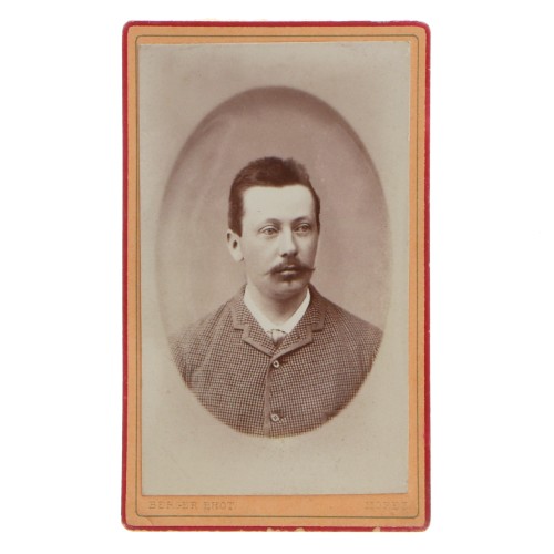 Carte de Visite Fotografo Berger