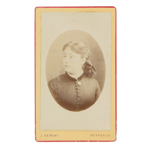 Carte de Visite Fotografo J.Sereni