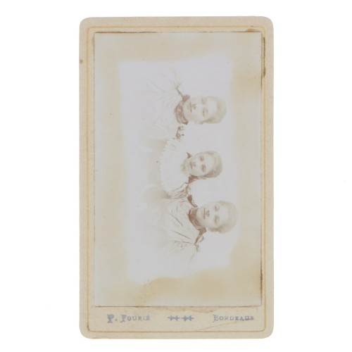 Carte de Visite Fotografo P.Fourie