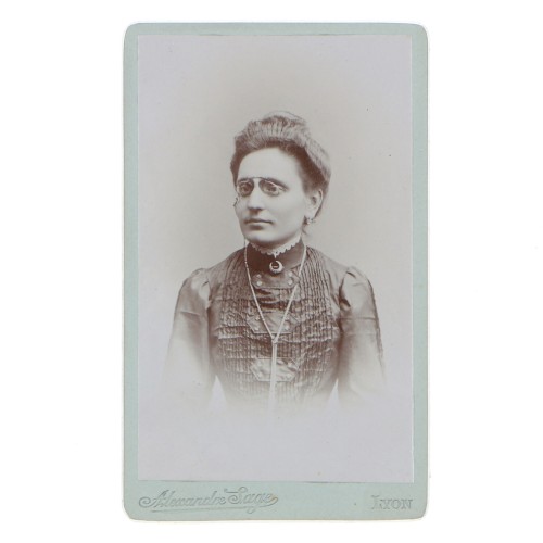 Carte de Visite Fotografo Alexandre Sage