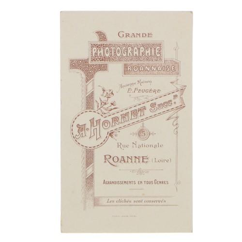 Carte de Visite Fotografo A.Hornet