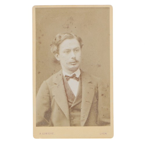 Carte de Visite Fotografo A.Lumiere