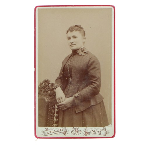 Carte de Visite Fotografo A.Prouzet