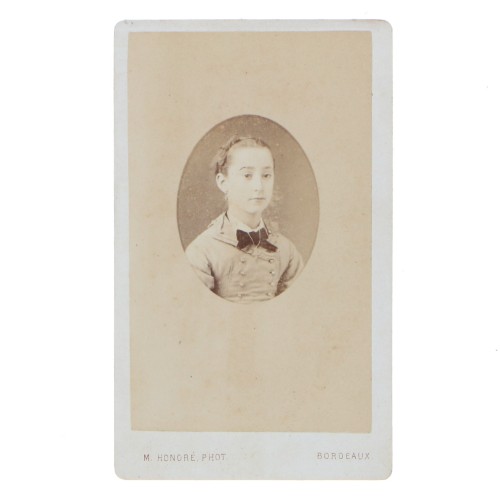 Carte de Visite Fotografo M.Honore