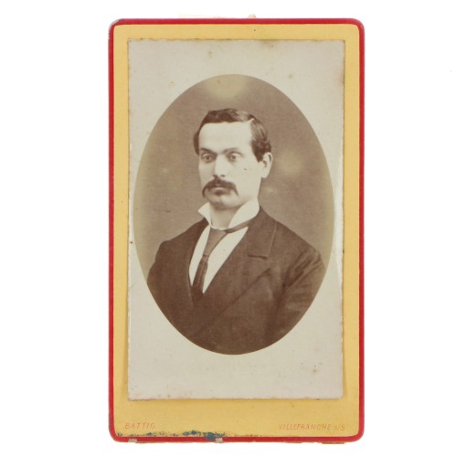 Carte de Visite Fotografo H.Battig