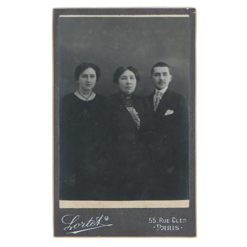 Carte de Visite Fotografo Lortet