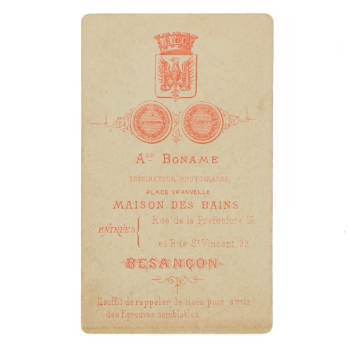 Carte de Visite Fotografo Boname