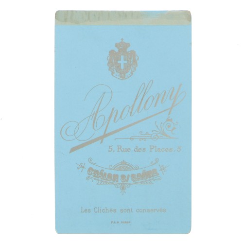 Carte de Visite Fotografo Apollony