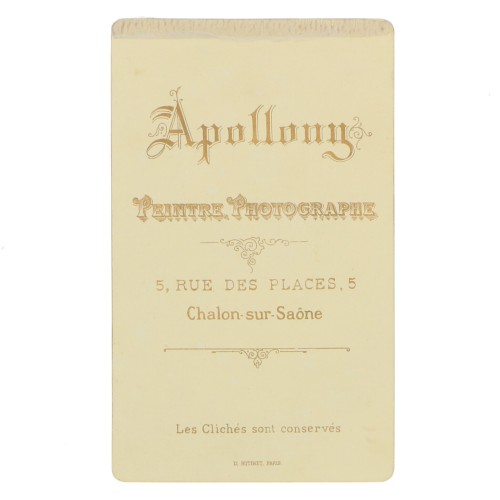 Carte de Visite Fotografo Apollony