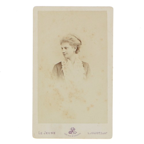 Carte de Visite Fotografo Le Jeune