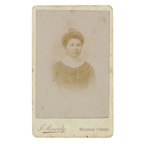 Carte de Visite Fotografo F.Reverdy