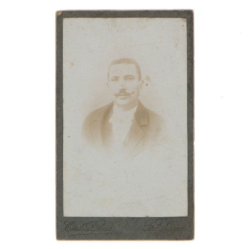 Carte de Visite Fotografo Emile Denis