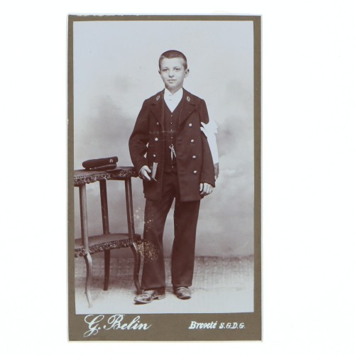 Carte de Visite Fotografo G.Belin