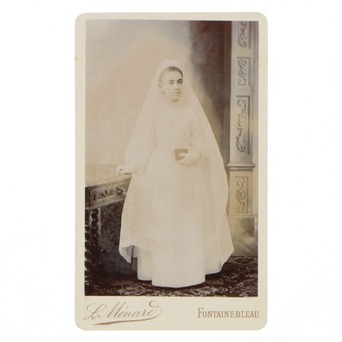 Carte de Visite Fotografo L.Menard