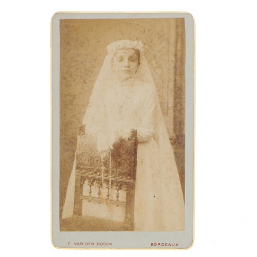 Carte de Visite Fotografo Van den Bosch