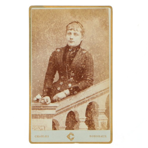 Carte de Visite Fotografo Charles Bordeaux