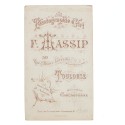 Carte de Visite Fotografo F.Massip