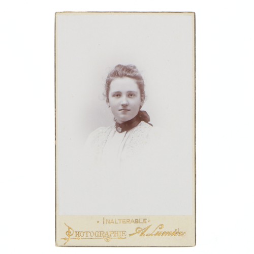 Carte de Visite Fotografo A.Lumiere