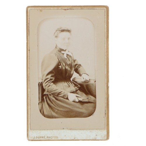 Carte de Visite Fotografo J.Dupre