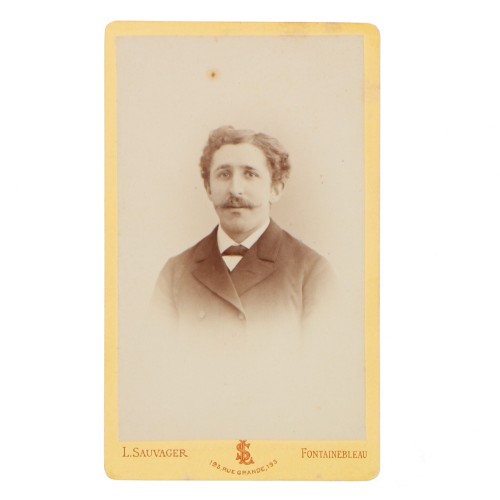 Carte de Visite Fotografo L.Sauvager