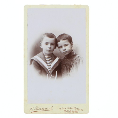 Carte de Visite Fotografo L.Bertrand